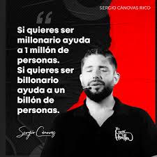 Frase dicha por Sergio Cánovas